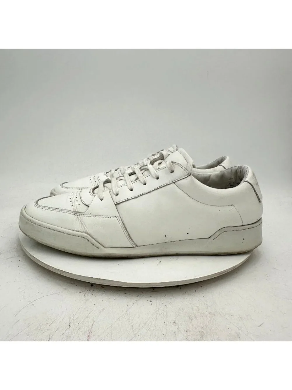 Oliver Cabell Low Top Men Size EU 42 US 9 All White Leather Casual Shoes